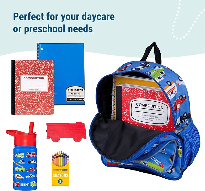 Wildkin 12-inch Kids Backpack – Padded, Adjustable - Image 5