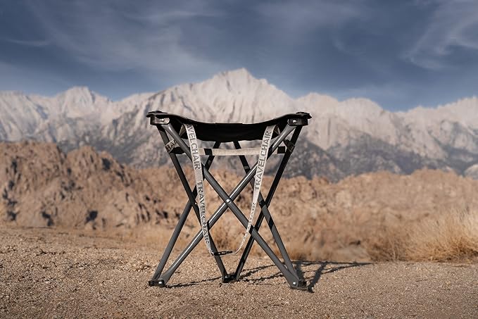 Travel Chair Big Slacker Stool, Portable Tripod Chair - Image 2