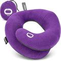 BCOZZY Travel Neck Pillow for Airplane– Patented Double Support for Head by BCOZZY