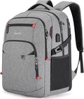 48L Expandable Laptop Backpack, Anti-thief Travel Backpack by Velaybor