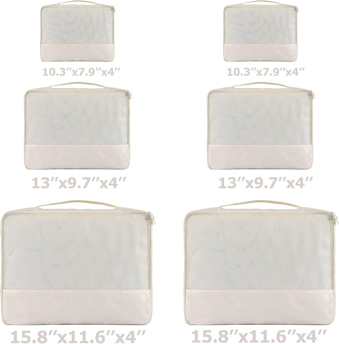 DoubleTrip Packing Cubes for Travel Accessories Luggage Organizer Bag Set - Image 2