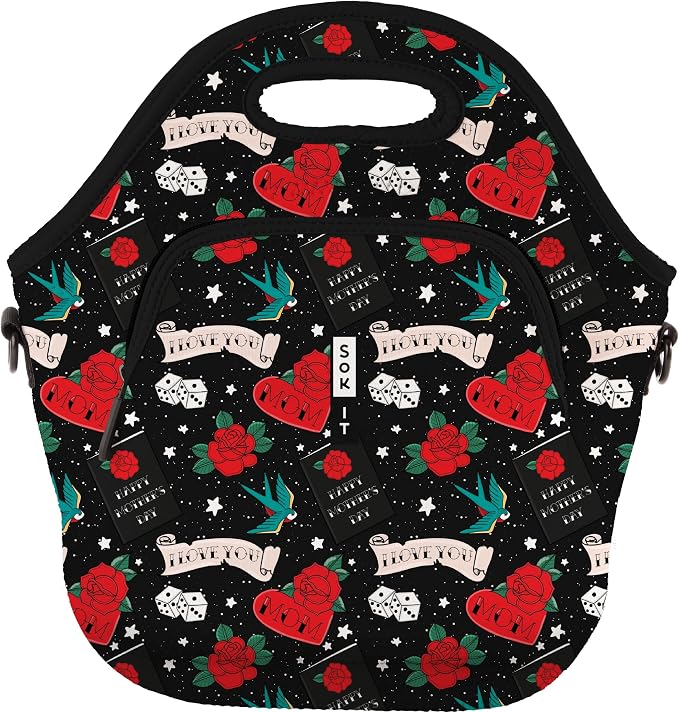 Sok It LunchTote Zippered Bag Insulated Neoprene Caddy by SokIt
