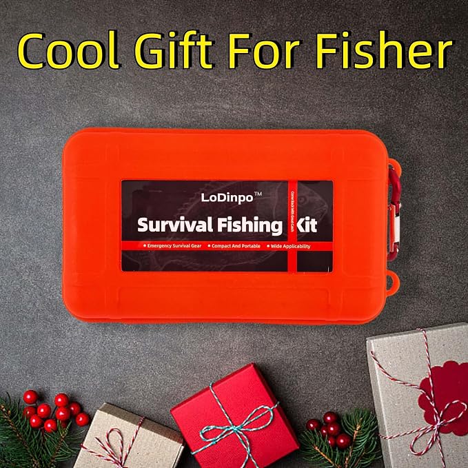 Mini Survival Fishing Kit Small Emergency Fishing TackleBox Pocket Outdoor - Image 3