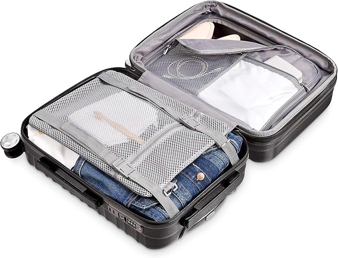 Amazon Basics 2 Piece Set With TSA Locks, Hardshell Suitcases With Four - Image 6