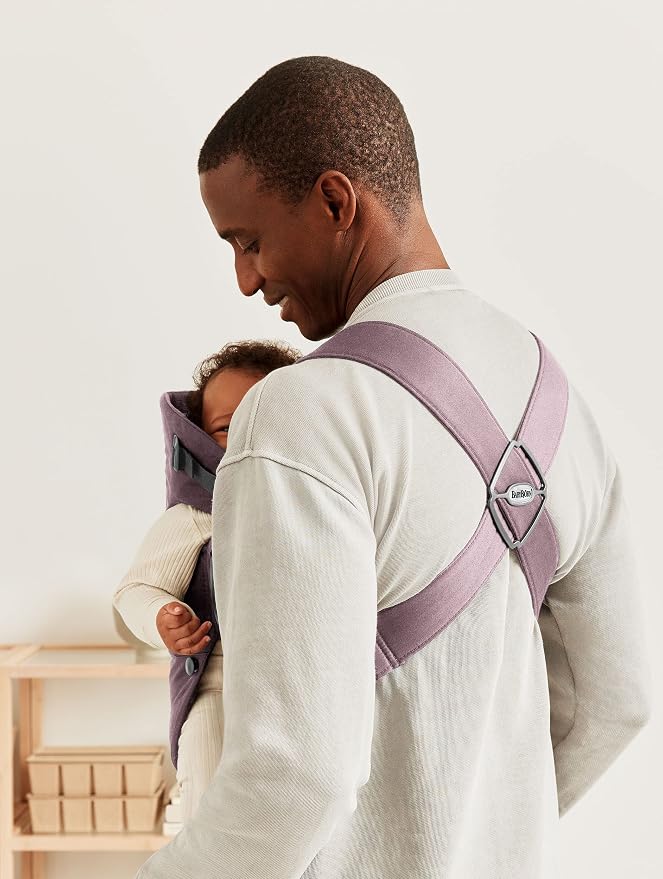 BabyBjörn Baby Carrier Mini, Dark Purple | Newborn Carrier, Easy-to-Use - Image 7