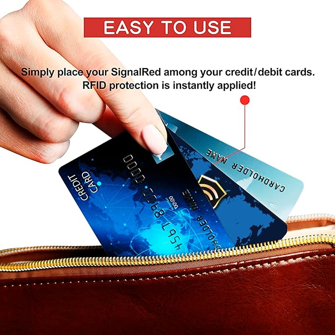 SaiTech IT 10 Pack RFID Blocking Card NFC Contactless Debit/Credit Card ATM - Image 6