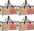 VENO 4 Pack Moving Bags, Comforter and Blanket Storage Bags by Veno