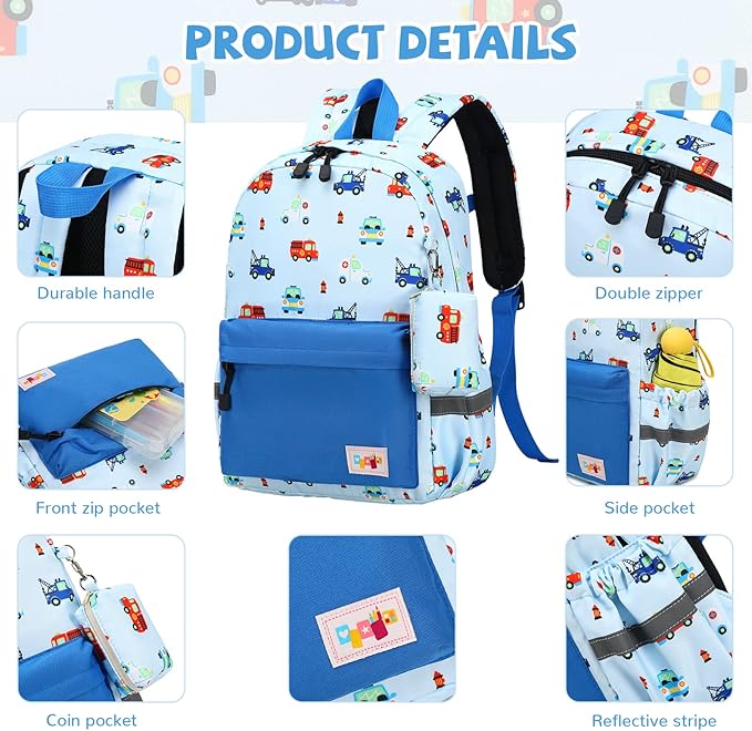 mygreen Toddler Backpack, Kids Backpack - Image 5