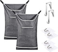 Hanging Laundry Hamper Bag Behind Door Hampers by Unknown