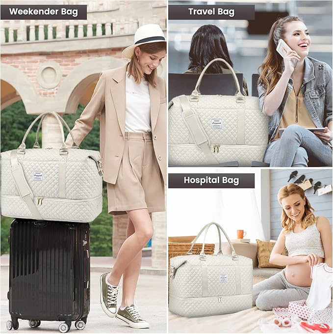 LOVEVOOK Travel Duffle Bag, Weekender Bags - Image 6