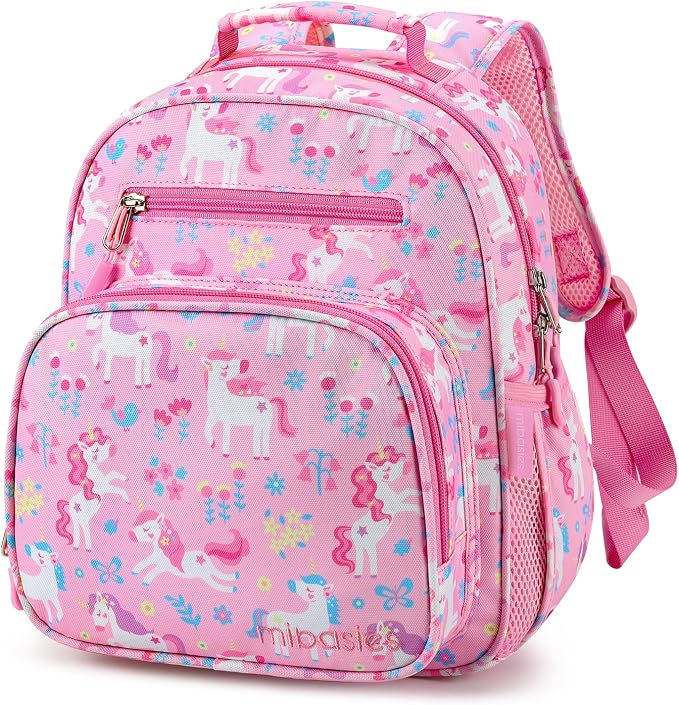 mibasies Toddler Backpack for Girls 2-4: Cute Kids Backpacks for Girls by mibasies