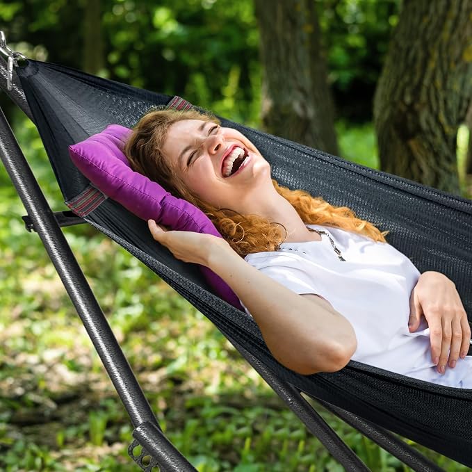 Tranquillo Universal Hammock Stand 600 lbs Capacity, Instant 20s Foldable - Image 2
