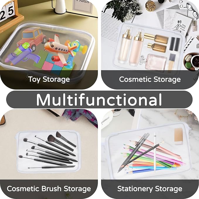 3PCS Zippered Transparent Cases - Image 6