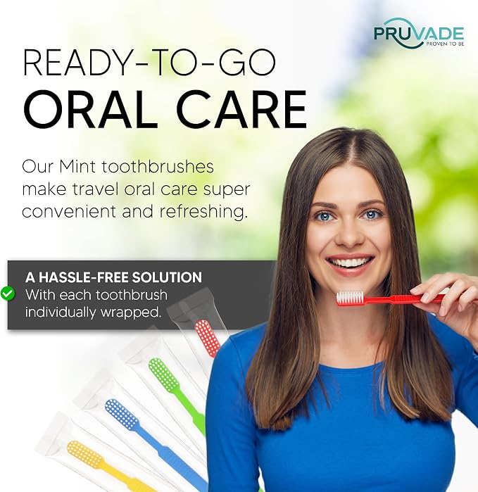 1000 Prepasted Toothbrushes Individually Wrapped - Image 4