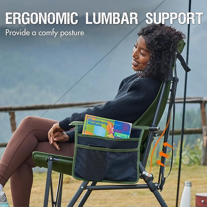 Portal Camping Chair with Lumbar Support - Image 3