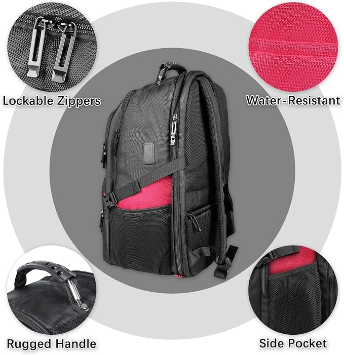 Extra Large Backpack, Travel Laptop Backpack - Image 6