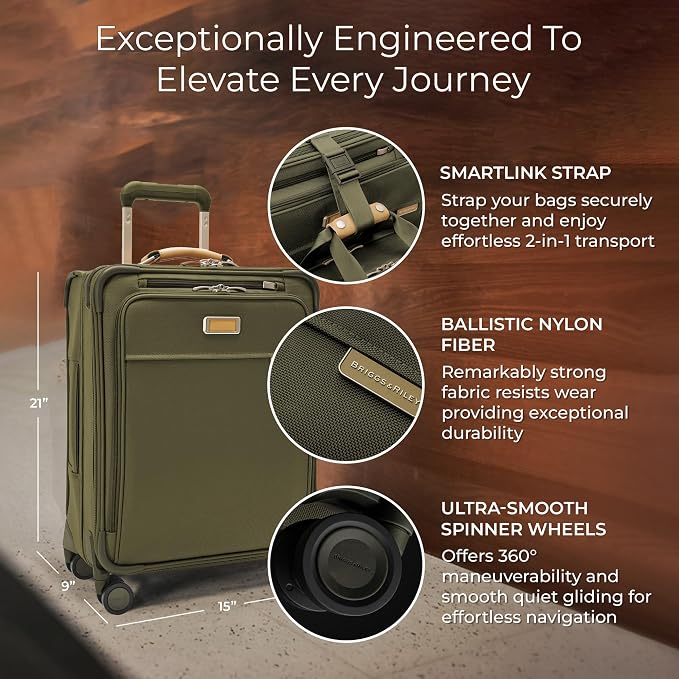 Briggs & Riley 21" Global Carry On Expandable Spinner - Image 2