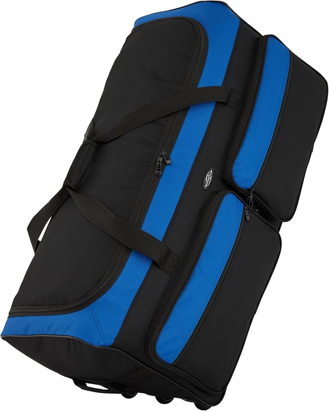 Travelers Club 36" Asgard 3-Wheel Rolling Duffel Bag - Image 2
