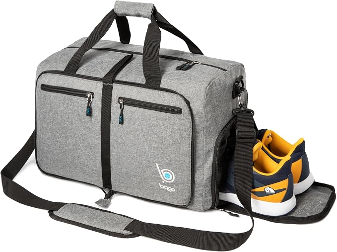 Bago Foldable Duffel Bags for Traveling Women & Men - 40L Sports Packable - Image 8