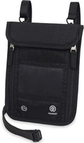 Travel Neck Wallet – Travel pouch and RFID Blocking Passport Holder by HANOZI