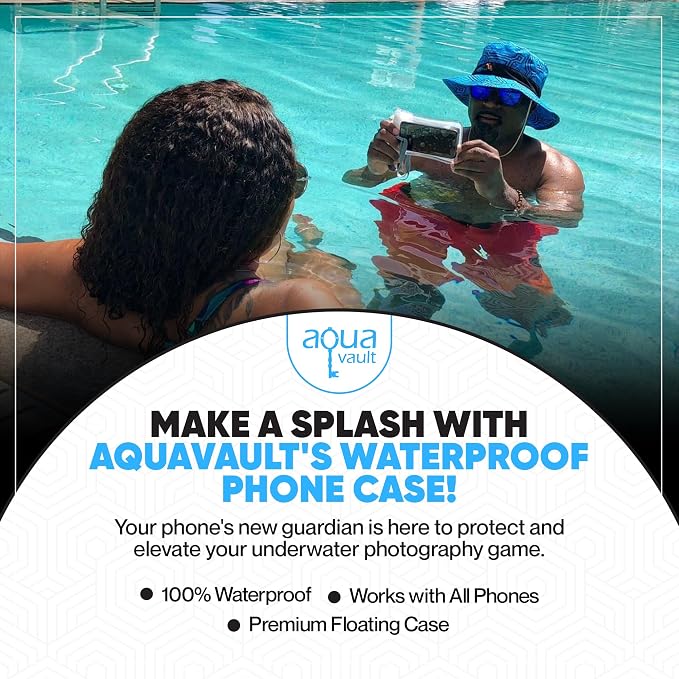 AquaVault 100% Waterproof Floating Smart Phone Case & Money Pouch - Image 6