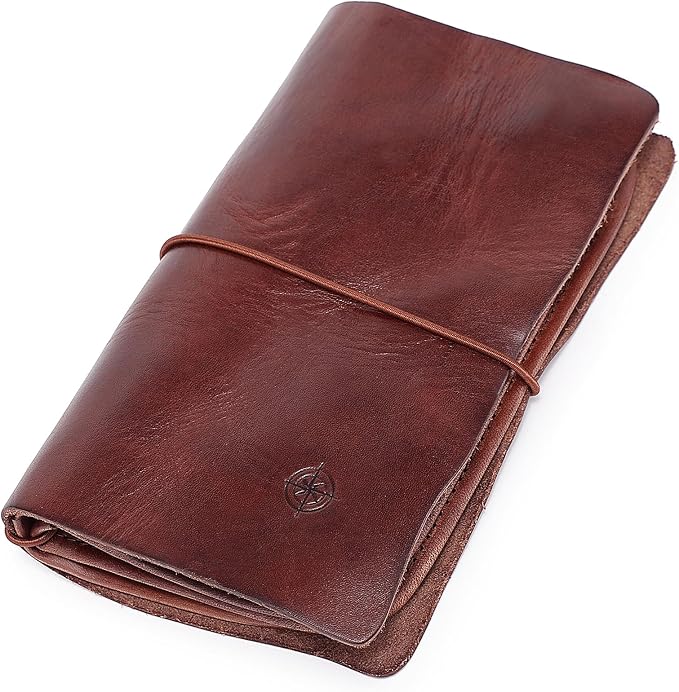 Genuine Leather Nomad Organizer Travel Wallet | Women's Wallet Clutch Passport by OLDTREND