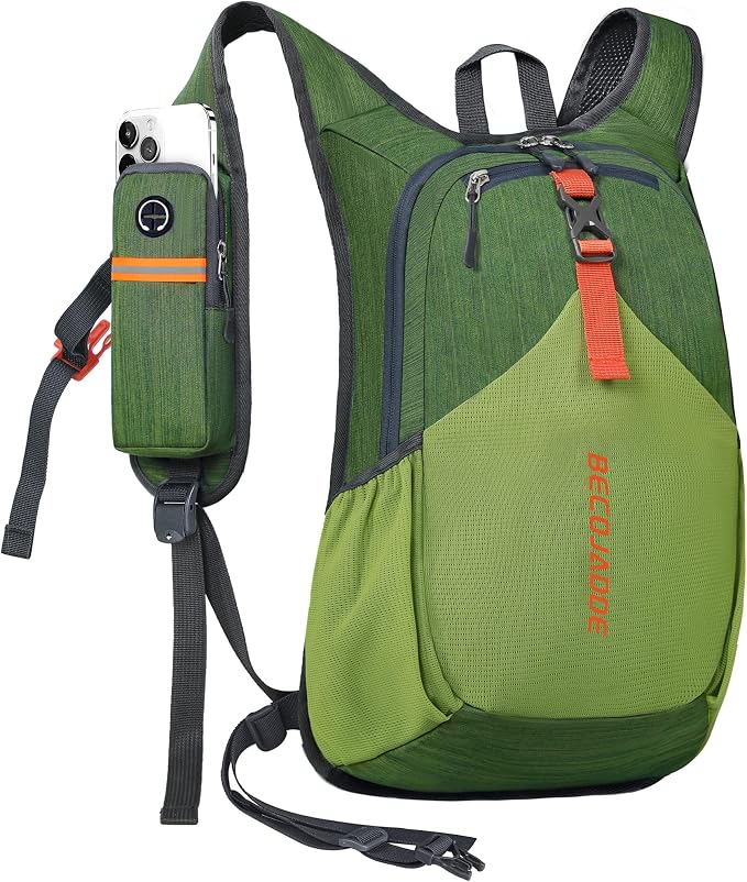 20L Small Hiking Backpack for Men Women Foldable Packable Back Pack Ultralight by BECOJADDE