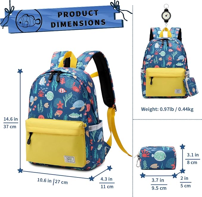 mygreen Toddler Backpack, Kids Backpack - Image 2