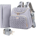 4 in 1 Convertible Diaper Bag Backpack, Waterproof Baby Diaper Bag by Tealari