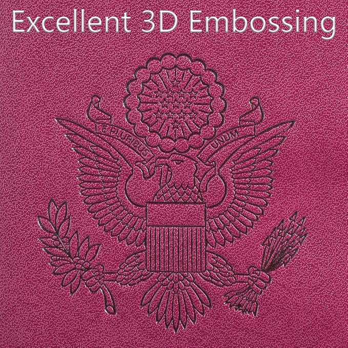 Passport Holder Cover Wallet Travel Essentials RFID Blocking Leather Card Case - Image 9
