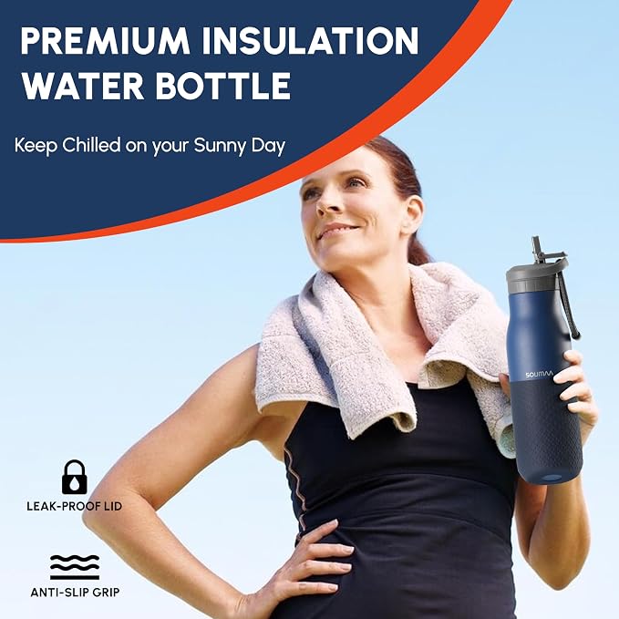 Insulated Stainless Steel Water Bottles - Image 9