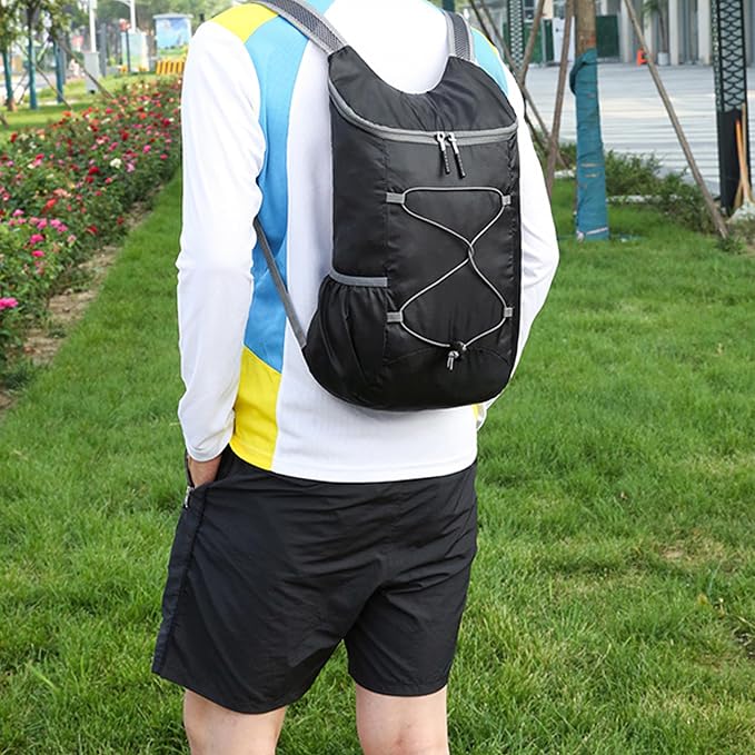 16L Hiking Daypack Lightweight Foldable Travel Backpack Water Repellent Camping - Image 9