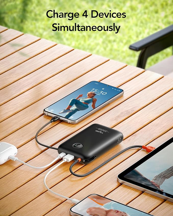 Portable Charger 20000mAh 30W Fast Charging, Power Bank - Image 5
