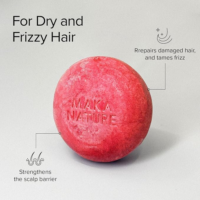 Maka Nature Low-Carbon Shampoo Bar | Korean K-Beauty Haircare - Image 3