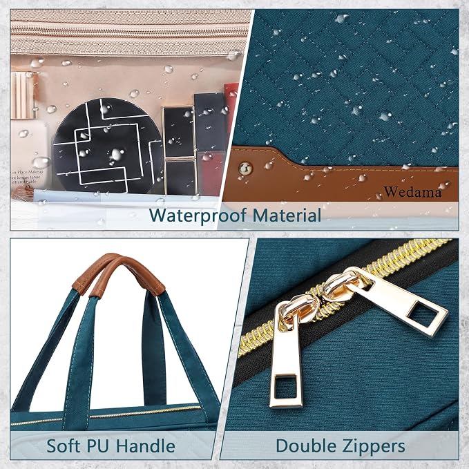 Wedama Toiletry Bag for Women, Hanging Travel Toiletry Bag - Image 6