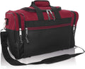 DALIX 17" Blank Duffle Bag Duffel Bag Travel Size Sports Durable Gym Bag by Dalix