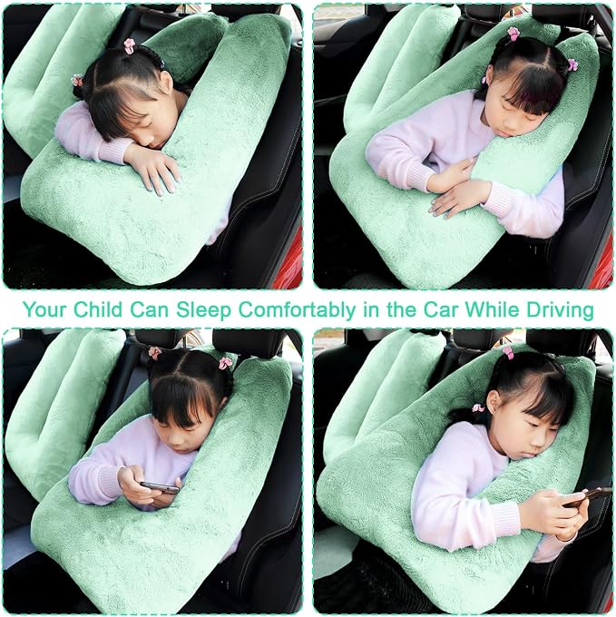 Travel Pillow, Travel Pillow for Kids, Sleeper Hold Pillow Travel, Removable - Image 6
