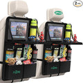 Car Backseat Organizer with Tablet Holder, 11 Storage Pockets with Foldable by Plzpik
