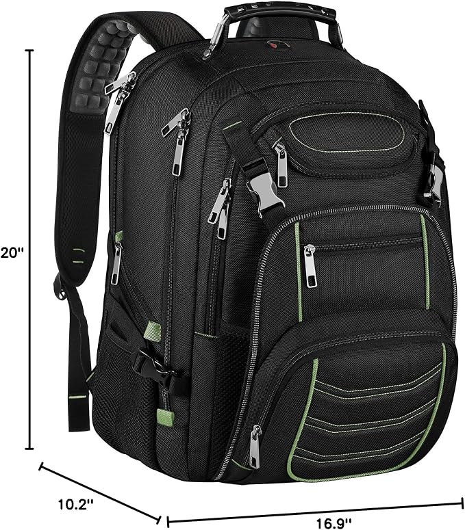 Travel Laptop Backpack, Extra Large 18.4 Inch Laptop RFID Anti Theft TSA - Image 8