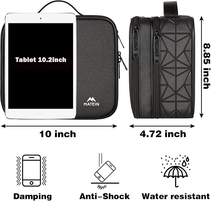 MATEIN Cable Organizer Bag, Waterproof Travel Electronic Storage, Shockproof - Image 5