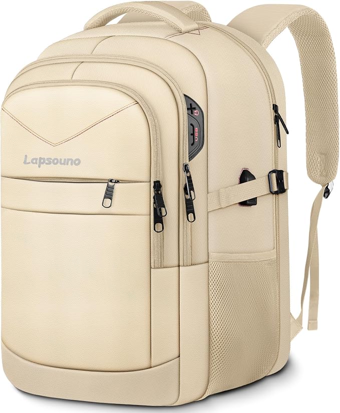Lapsouno Extra Large Backpack, Laptop Backpack, Carry on Backpack, Sturdy 17 by Lapsouno