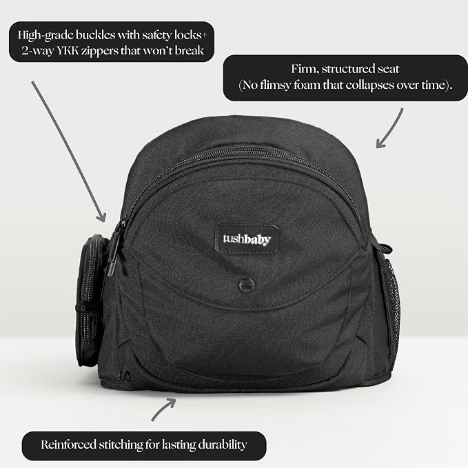 Tushbaby The Original Premium Quality Hip Seat Carrier – Safety-Certified Baby - Image 4