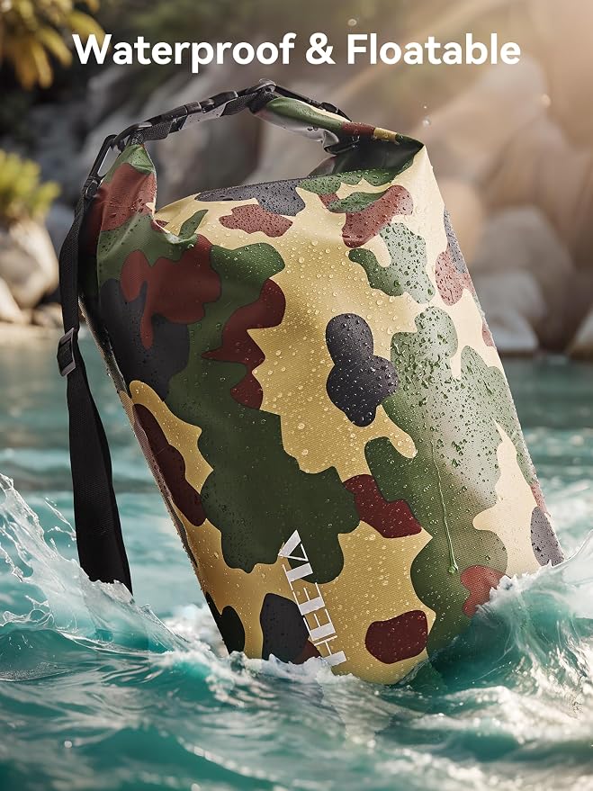 HEETA Waterproof Dry Bag for Women Men 5L/10L/20L/30L/40L Roll Top Lightweight - Image 3