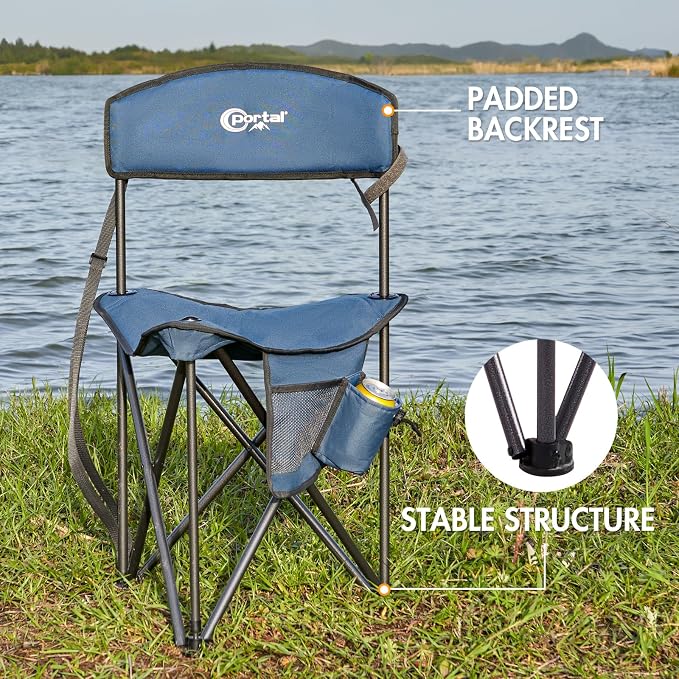PORTAL Extra Large Quick Folding Tripod Stool - Image 7
