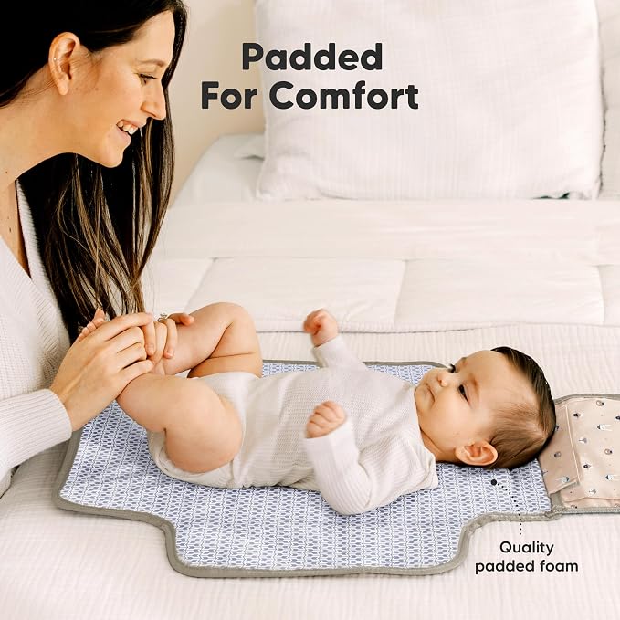 KeaBabies Portable Diaper Changing Pad - Image 4