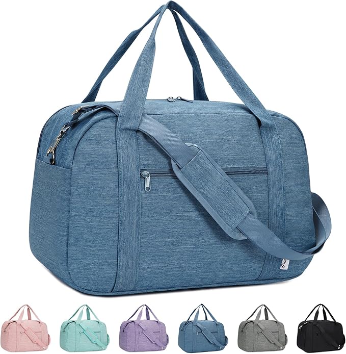 Narwey 18" Carry on Bag with Laptop Compartment 14 Inch Travel Duffel Bag by Narwey
