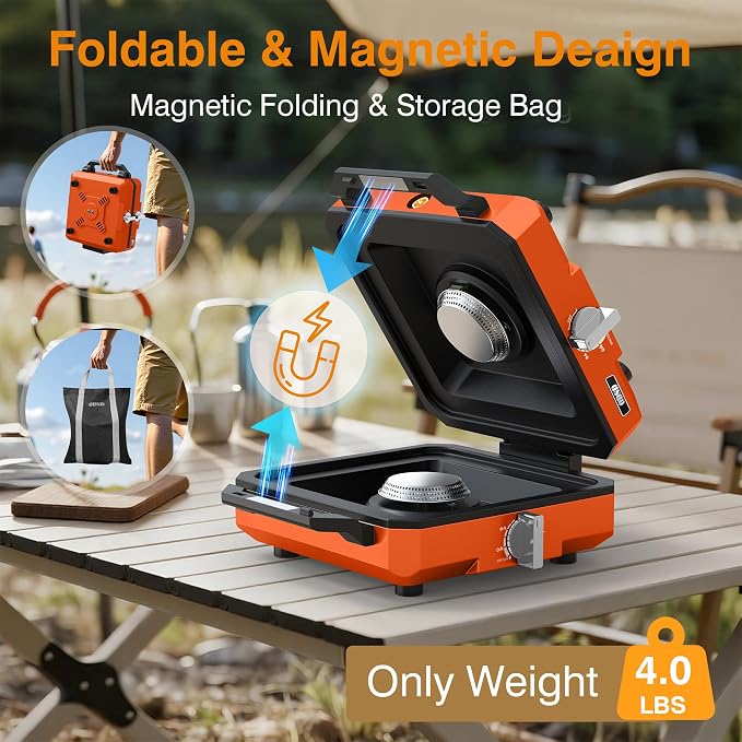 ODSD 2 Burner Camping Stove - Image 8