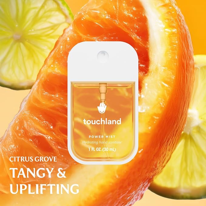 Touchland Power Mist Hydrating Hand Sanitizer Spray, FRESH 5 Set, 1 FL. OZ. - Image 6