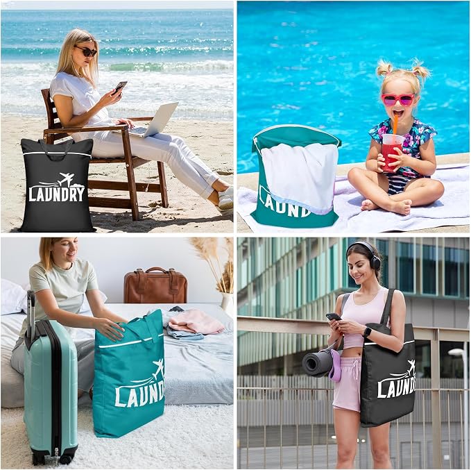 2 Pcs Large Travel Laundry Bag - Image 2