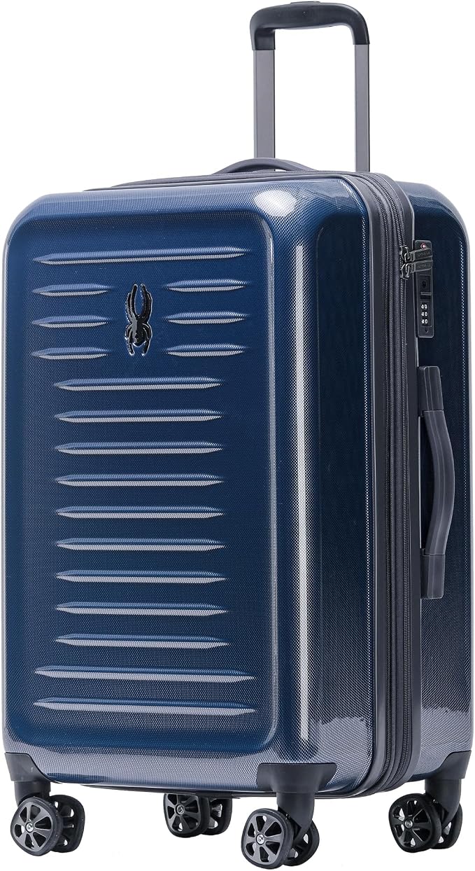 Spyder Rails 25 Inch Medium Expandable Hardside Upright Suitcase by Spyder